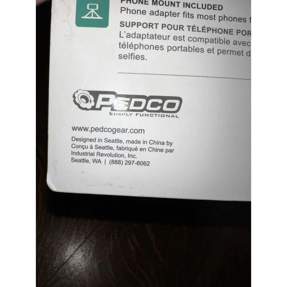 Pedco UltraPod 3 Mini Travel Tripod Phone Mount Lightweight Camera Stand NIB